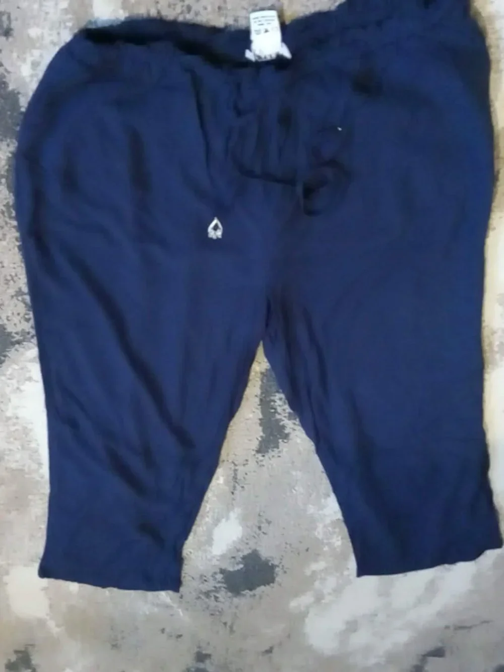 womens pants navy blu